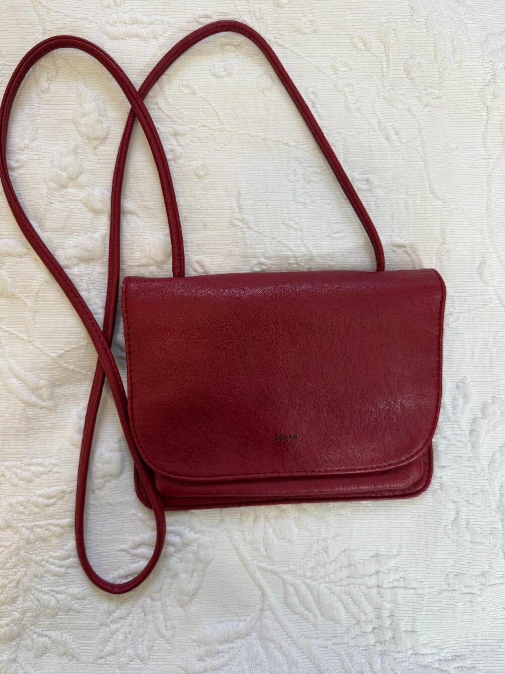 Co-Lab Red Convertible Wallet Crossbody Bag